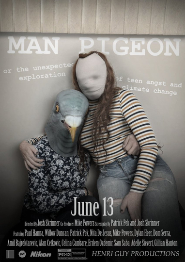 Man Pigeon Poster