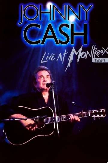 Johnny Cash Live at Montreux 1994 Poster