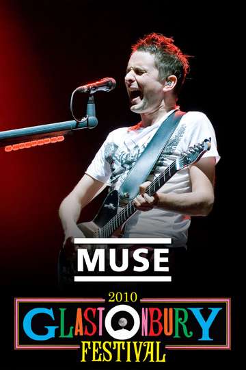 Muse Live at Glastonbury 2010 Poster