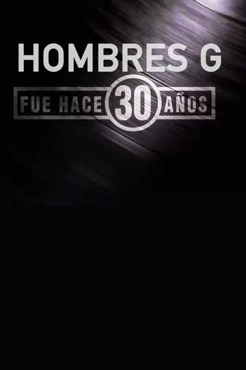 Hombres G Fue Hace 30 años Poster