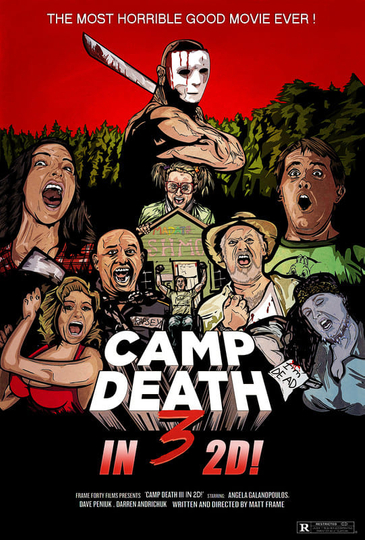 Camp Death III in 2D! Poster