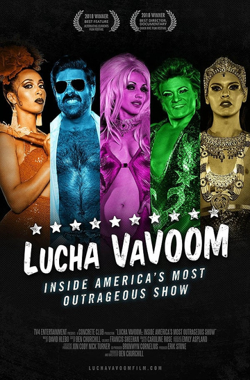 Lucha VaVoom Inside Americas Most Outrageous Show Poster