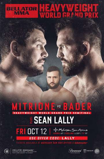 Bellator 207 Mitrione vs Bader Poster