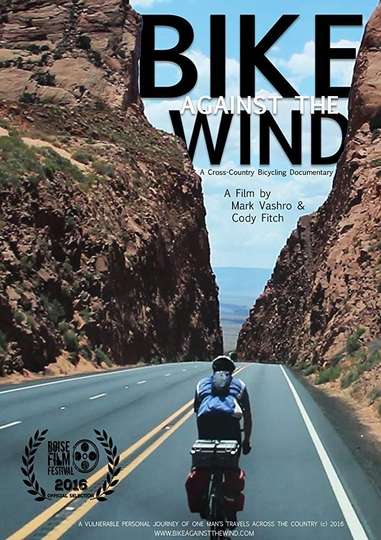 Bike Against The Wind Poster