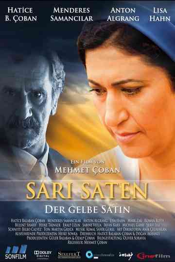 Der gelbe Satin Poster