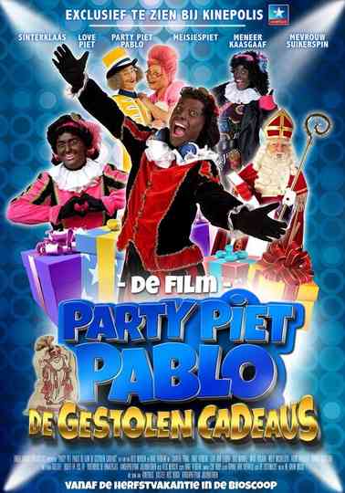 Party Piet Pablo en de gestolen cadeaus Poster