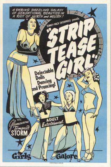 Striptease Girl Poster