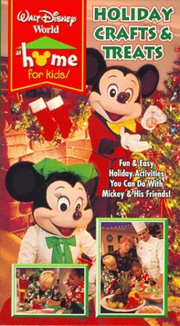 Walt Disney World at Home for Kids Holiday Crafts and Treats