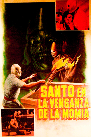 Santo in the Vengeance of the Mummy Poster