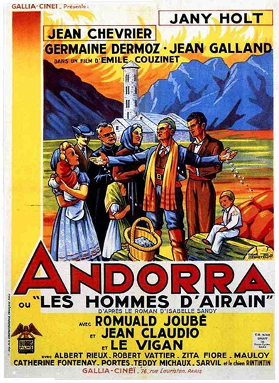 Andorra or The Bronze Men Poster