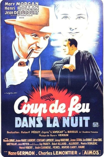 Coup de feu dans la nuit Poster