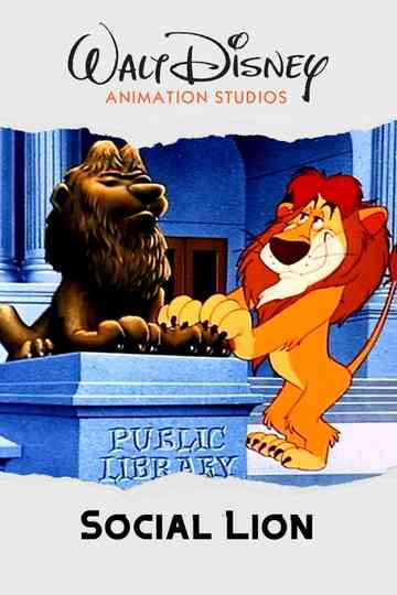 Social Lion Poster