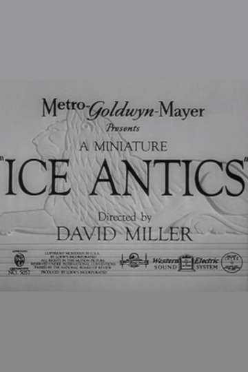 Ice Antics Poster