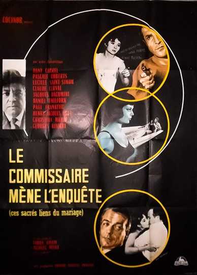 Le commissaire mène l’enquête Poster