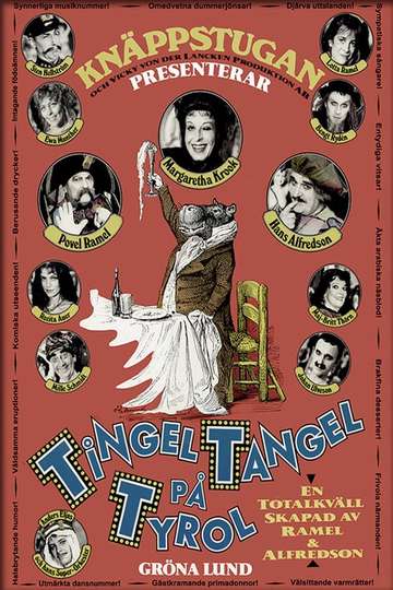 Tingel Tangel på Tyrol Poster
