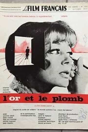 L’Or et le plomb Poster