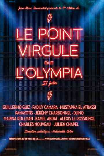 Le Point Virgule fait lOlympia  11e édition Poster