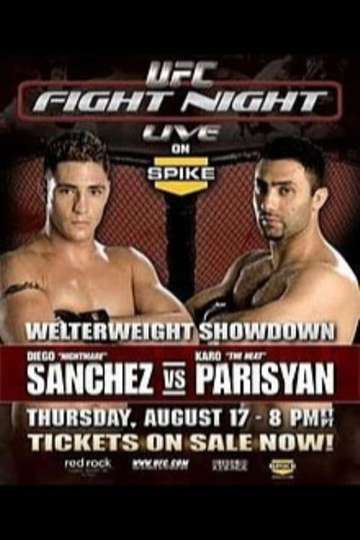UFC Fight Night 6 Sanchez vs Parisyan Poster