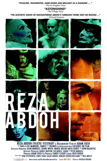 Reza Abdoh Theater Visionary Poster
