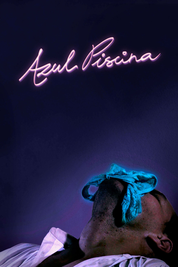 Azul Piscina Poster