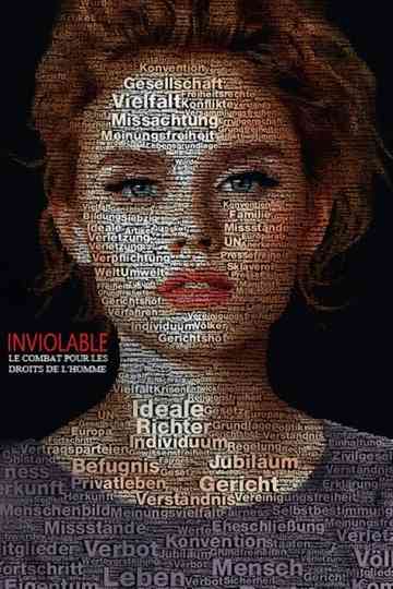 Unantastbar - Der Kampf für Menschenrechte Poster