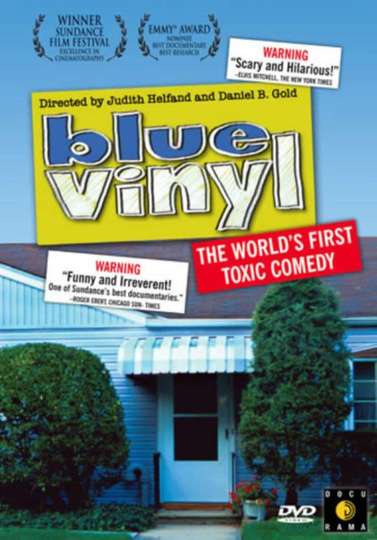 Blue Vinyl Poster