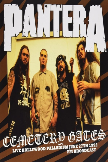 Pantera  Cemetery Gates  Live at Hollywood Palladium