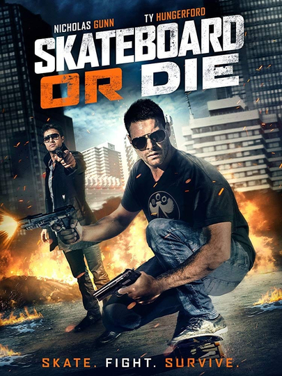 Skateboard or Die Poster