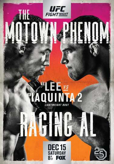 UFC on Fox 31: Lee vs. Iaquinta 2 Poster