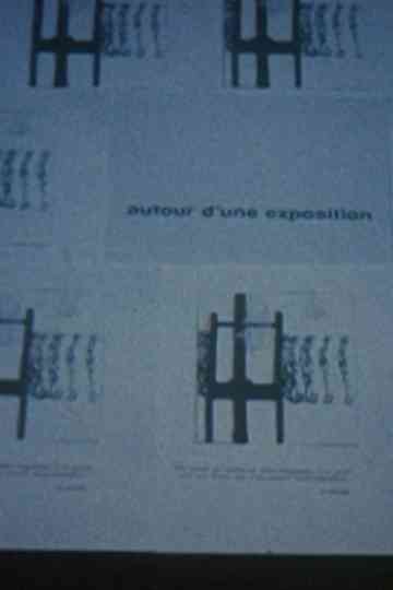 Autour dune exposition Poster