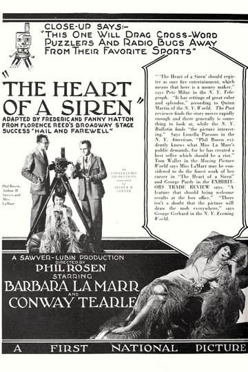 The Heart of a Siren Poster