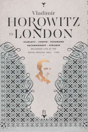 Horowitz in London Poster