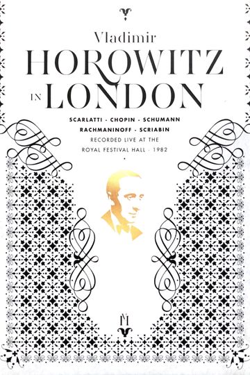Horowitz in London Poster