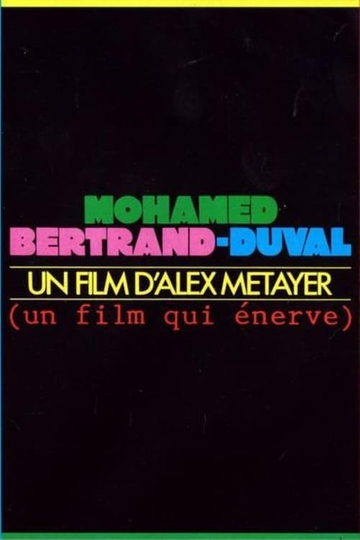 Mohamed Bertrand-Duval Poster