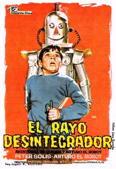 El rayo desintegrador Poster