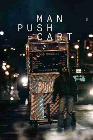 Man Push Cart Poster
