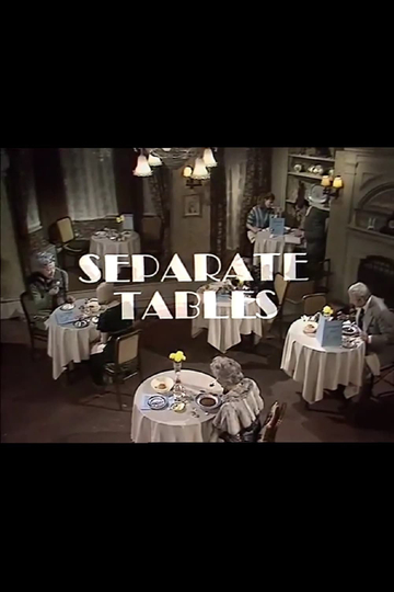 Separate Tables Poster