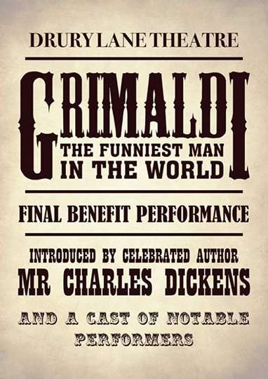Grimaldi The Funniest Man in the World Poster