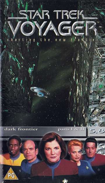 Star Trek Voyager  Dark Frontier Poster