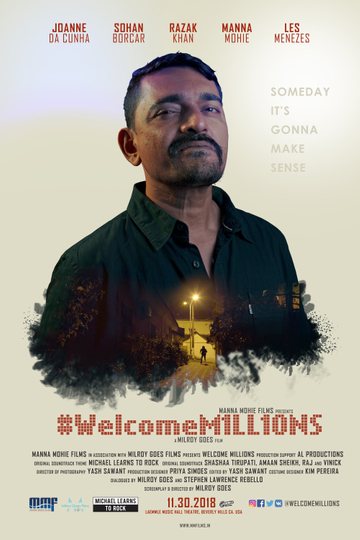 Welcome M1LL10NS Poster