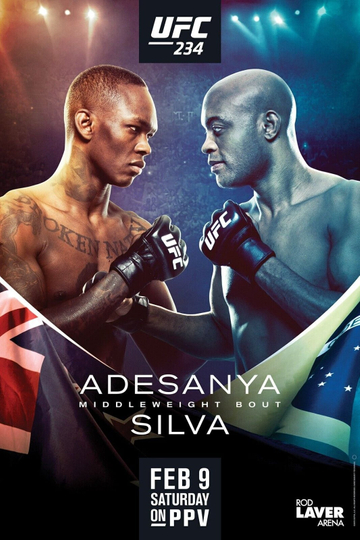 UFC 234: Adesanya vs. Silva Poster