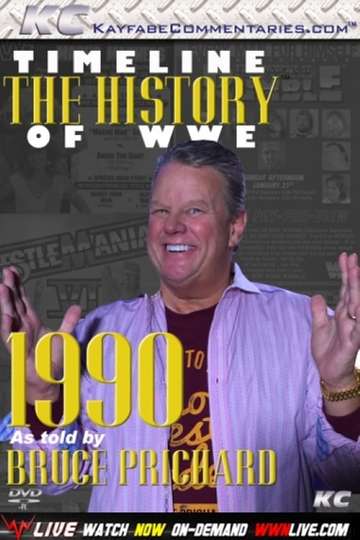 Timeline The History of WWE  1990  As Told By Bruce Prichard Poster