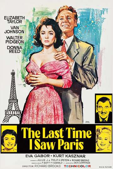The Last Time I Saw Paris Poster
