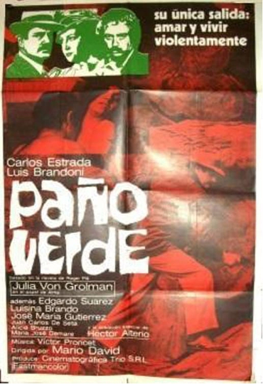 Paño verde Poster