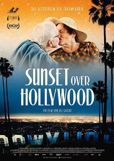 Sunset over Mulholland Drive Poster
