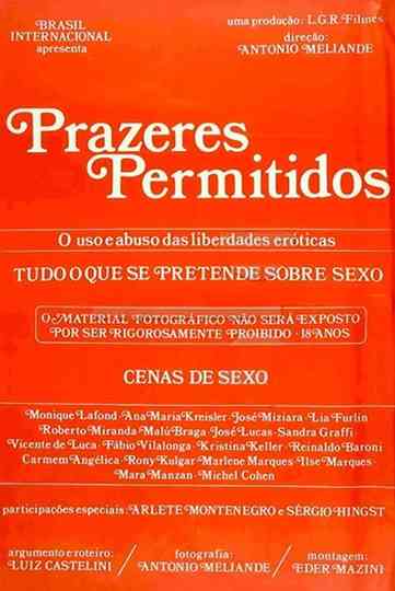 Prazeres Permitidos Poster