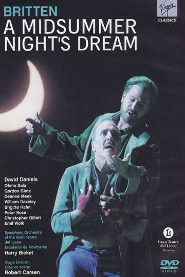Benjamin Britten  A Midsummer Nights Dream Poster