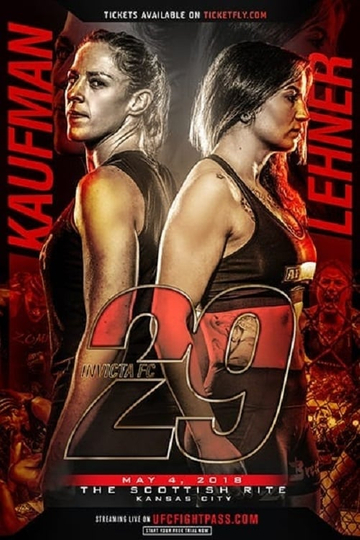 Invicta FC 29 Kaufman vs Lehner Poster