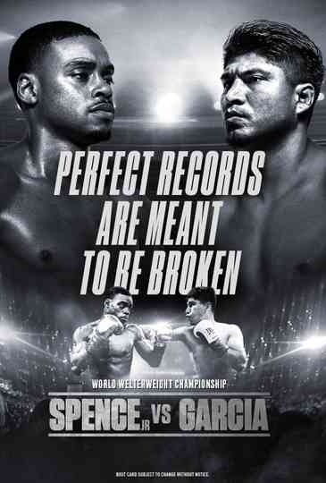 Errol Spence Jr vs Mikey Garcia