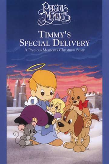 Timmys Special Delivery A Precious Moments Christmas Poster